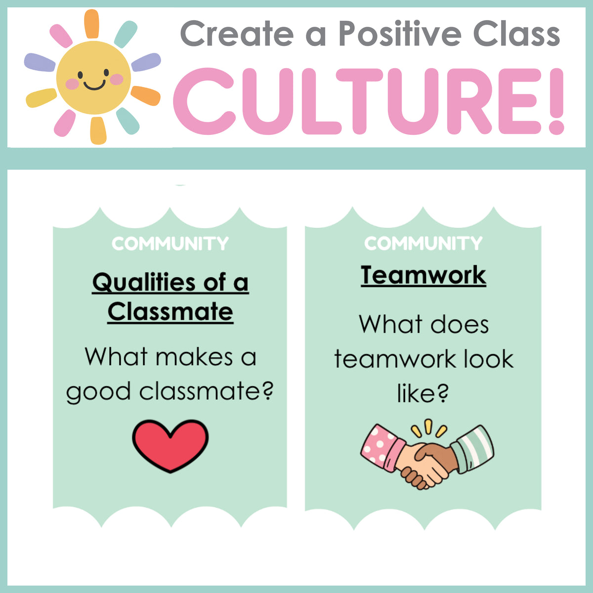 SEL Community Building Morning Meeting Slides | August