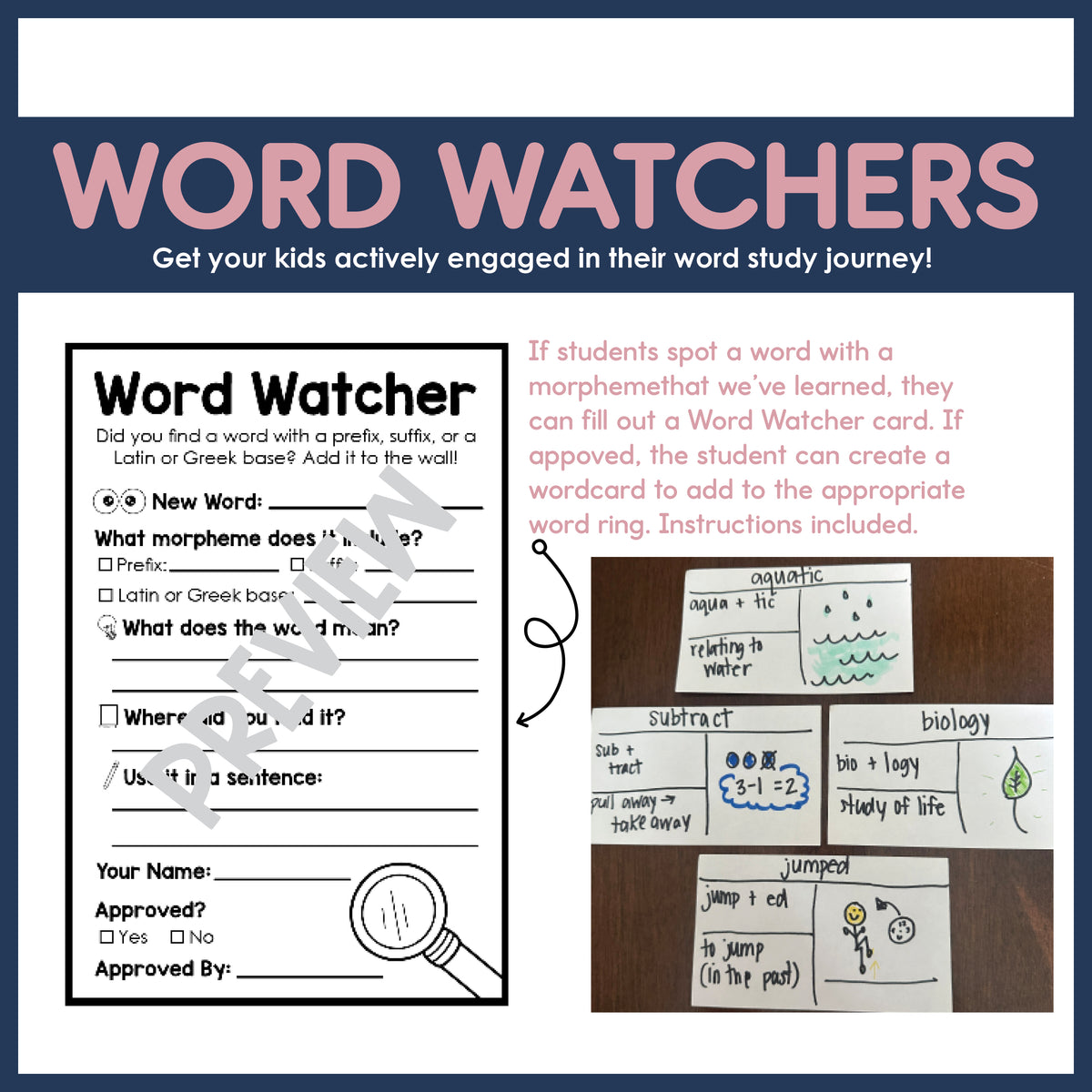 Interactive, EDITABLE Morphology Wall - Prefixes, Suffixes & Latin and Greek Bases