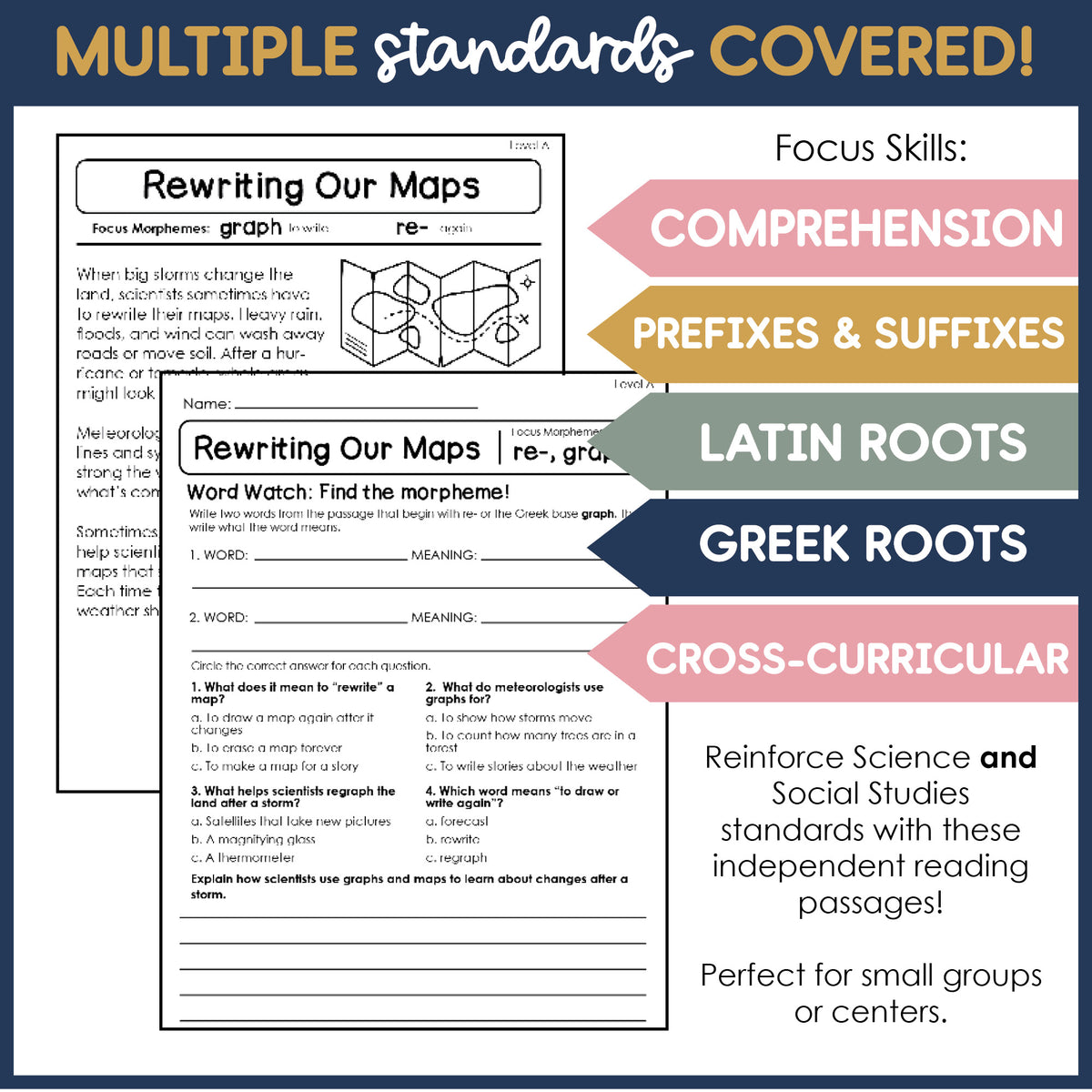 Morphology Passages Set 1 | Nonfiction Morphology Contextual Reading Practice