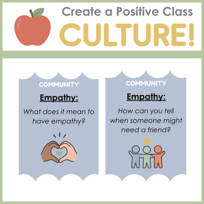 SEL Community Building Morning Meeting Slides | September