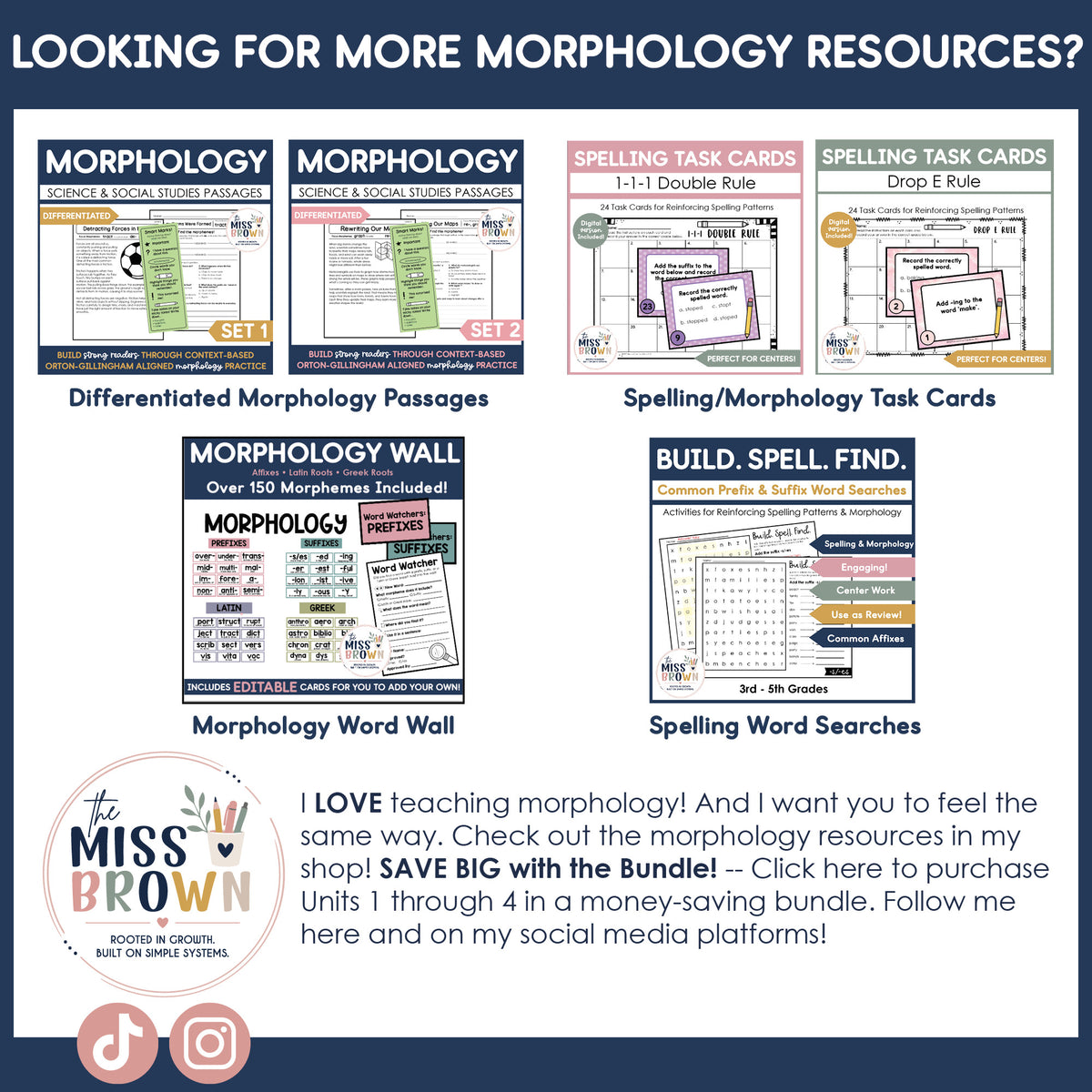 Spelling with Structure: Unit 4 – Advanced Morphemes